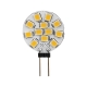 ŻARÓWKA LED 12V G4 6500K 1.5W CW PŁASKA OKRĄGŁA