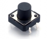 PRZYCISK TACT SWITCH 12X12X9.5 160gf 12VDC 50mA
